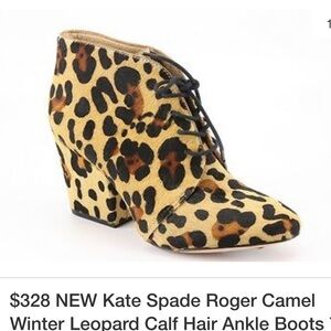 Kate Spade Leopard Print Heels